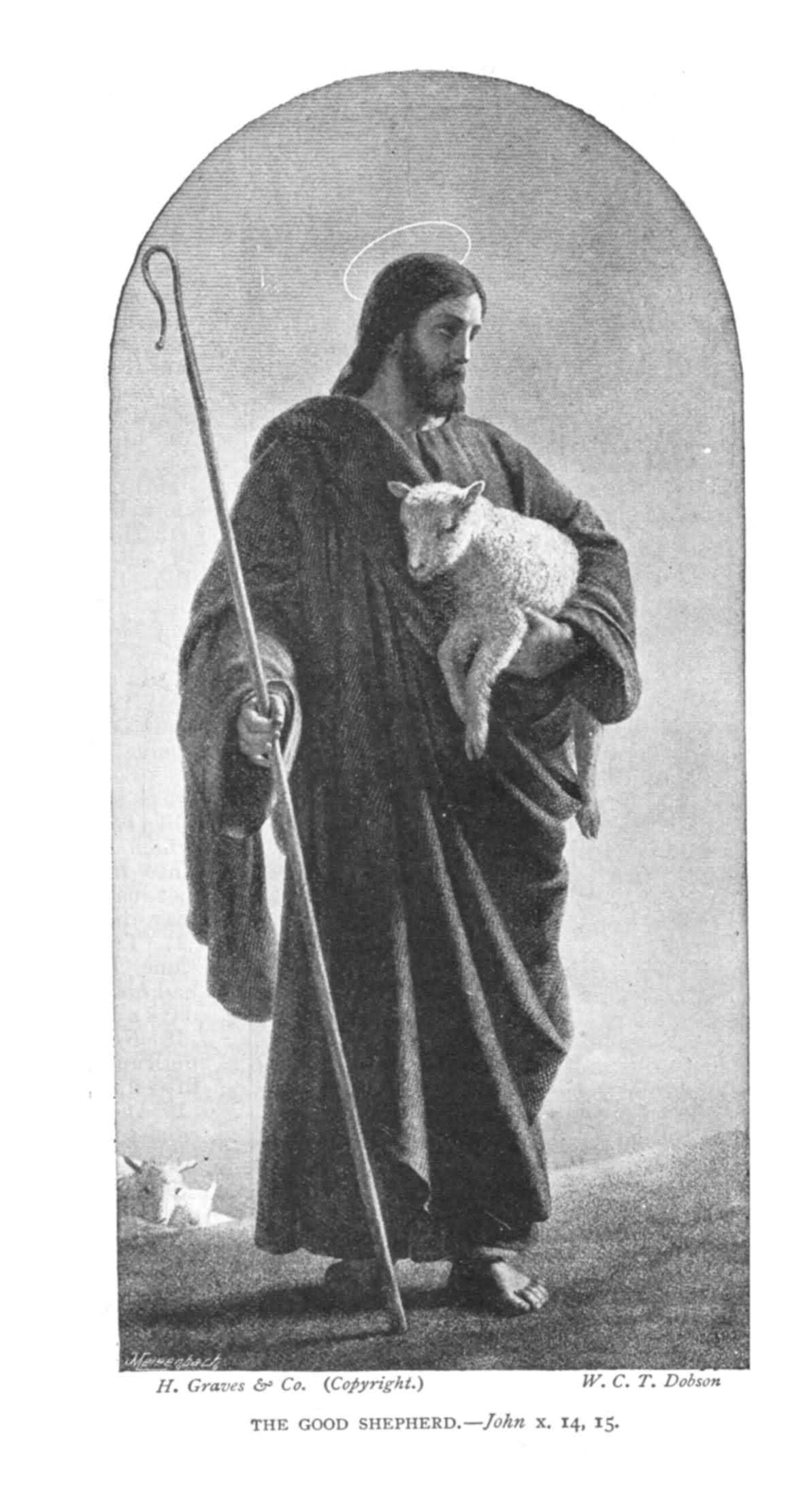 clipart of jesus the good shepherd - photo #33